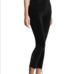 Hudson Velvet High Rise Skinny BRAND NEW